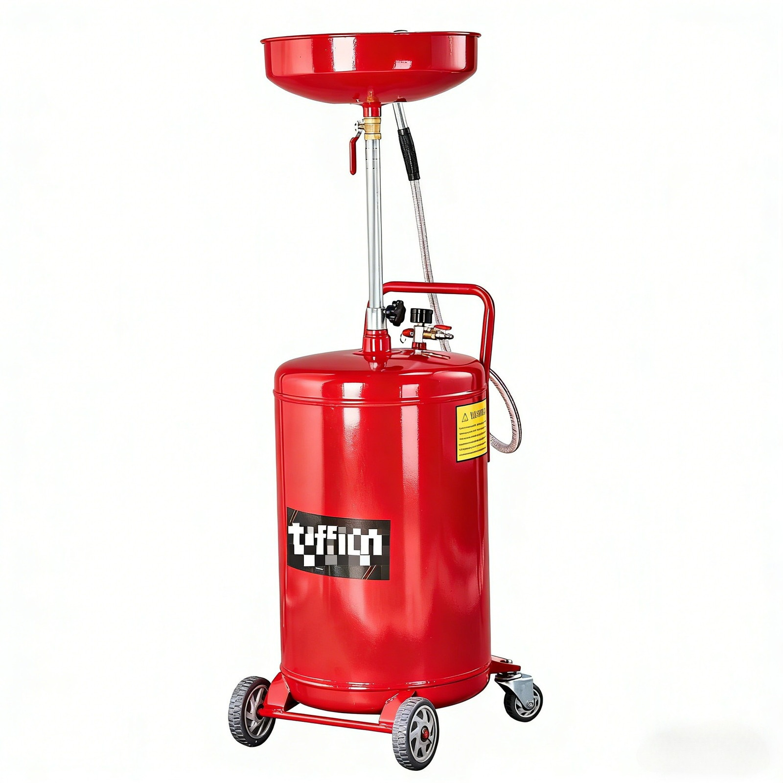 Oil Drain Tank - 20 Gal Portable Auto Lift Waste