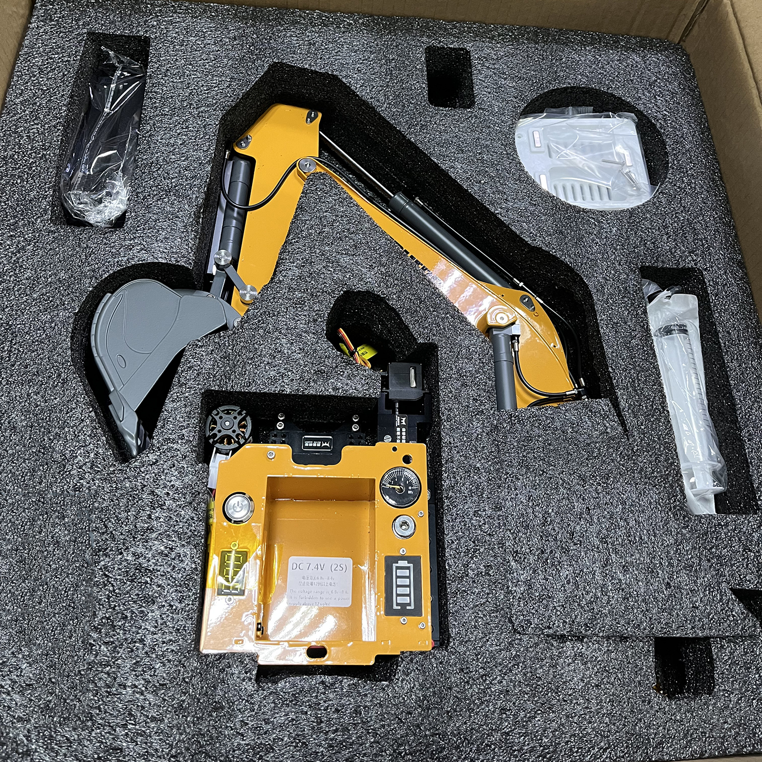 Huina 1599 Excavator Hydraulic – Engine Hoist Crane Bewertung und Preis