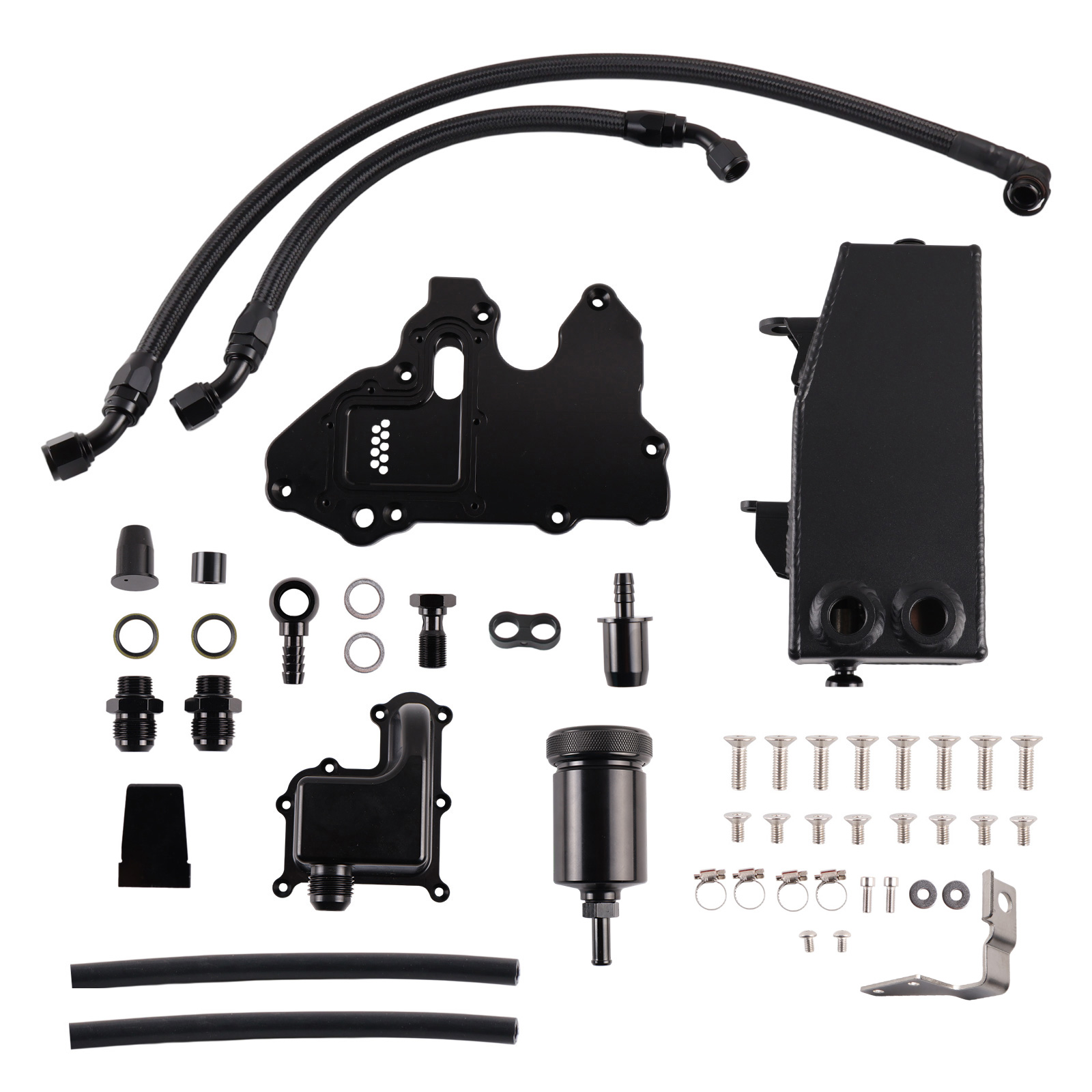 Aluminum Oil Catch Tank Can Ki – Oil Drain Tank Bewertung und Preis