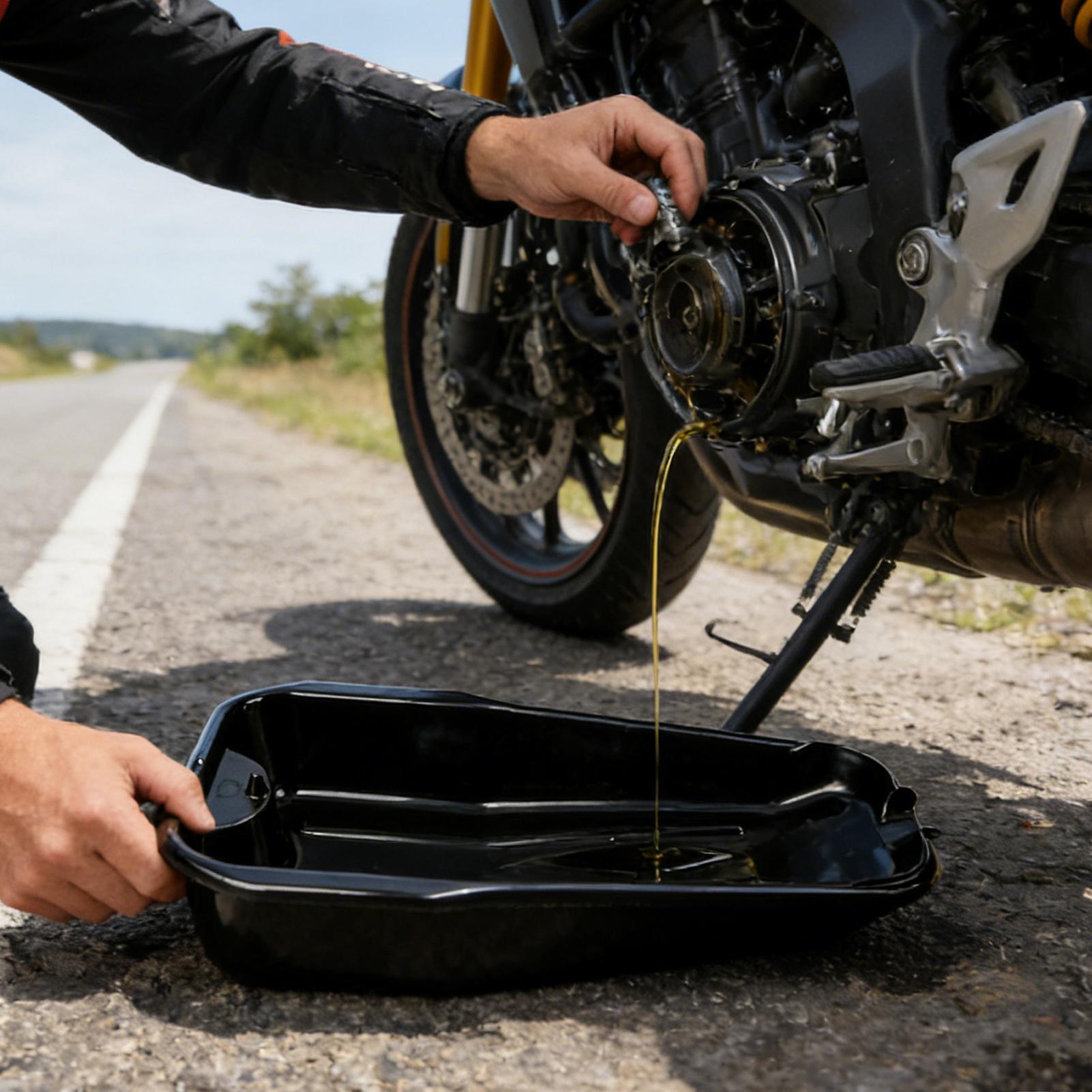 car waste oil pan Motorcycle a – Oil Drain Tank Bewertung und Preis