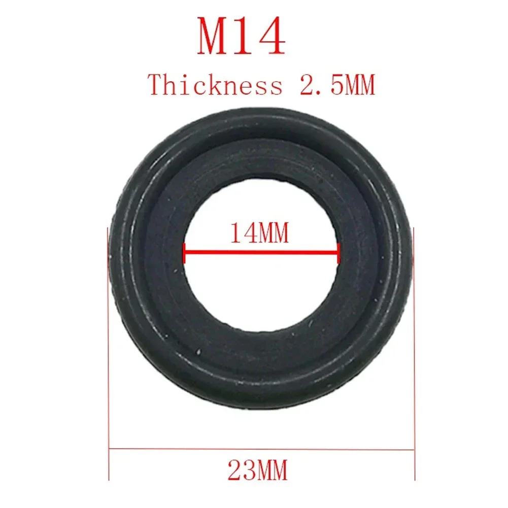 10Pcs M12 Washer Seal Black Ru – Oil Drain Tank Bewertung und Preis