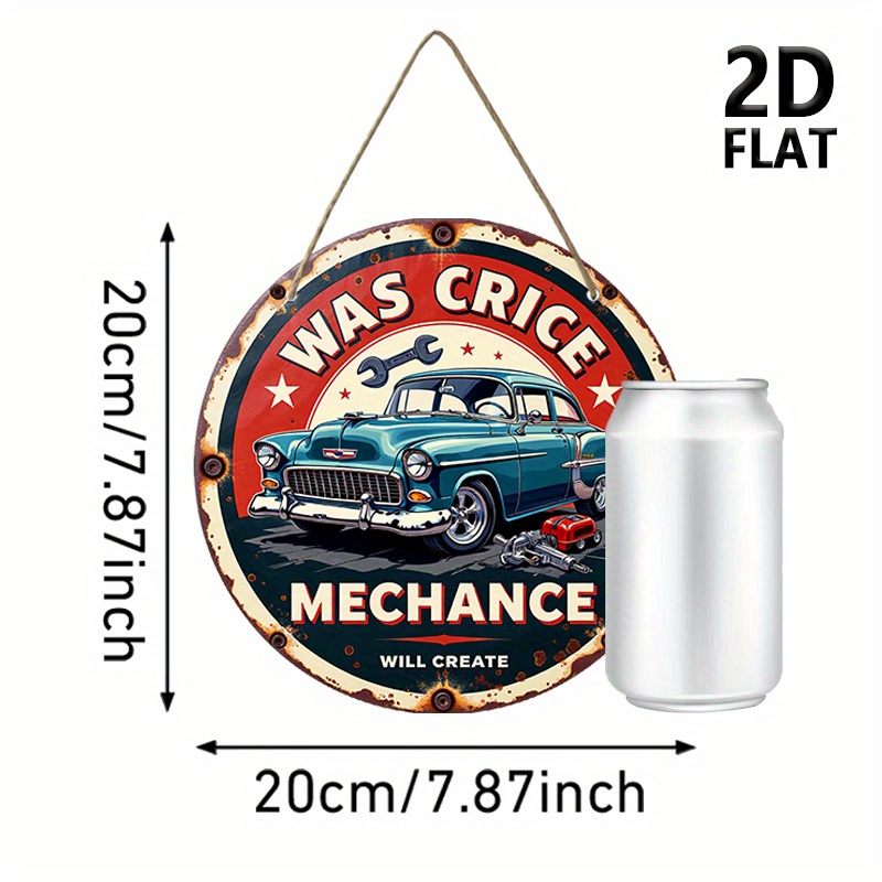 2D plane, retro auto repair sh – Auto Repair Shop Logo Bewertung und Preis