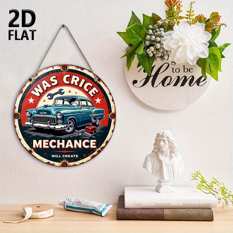 2D plane, retro auto repair sh – Auto Repair Shop Logo Bewertung und Preis