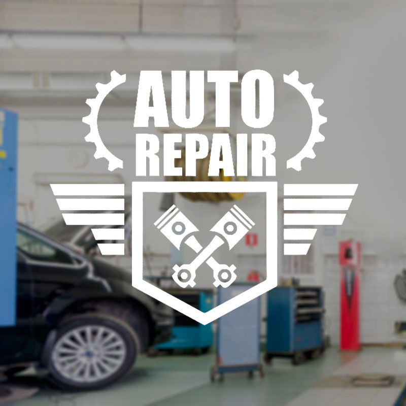Auto Repair Wall Decal Car Ser – Auto Repair Shop Logo Bewertung und Preis