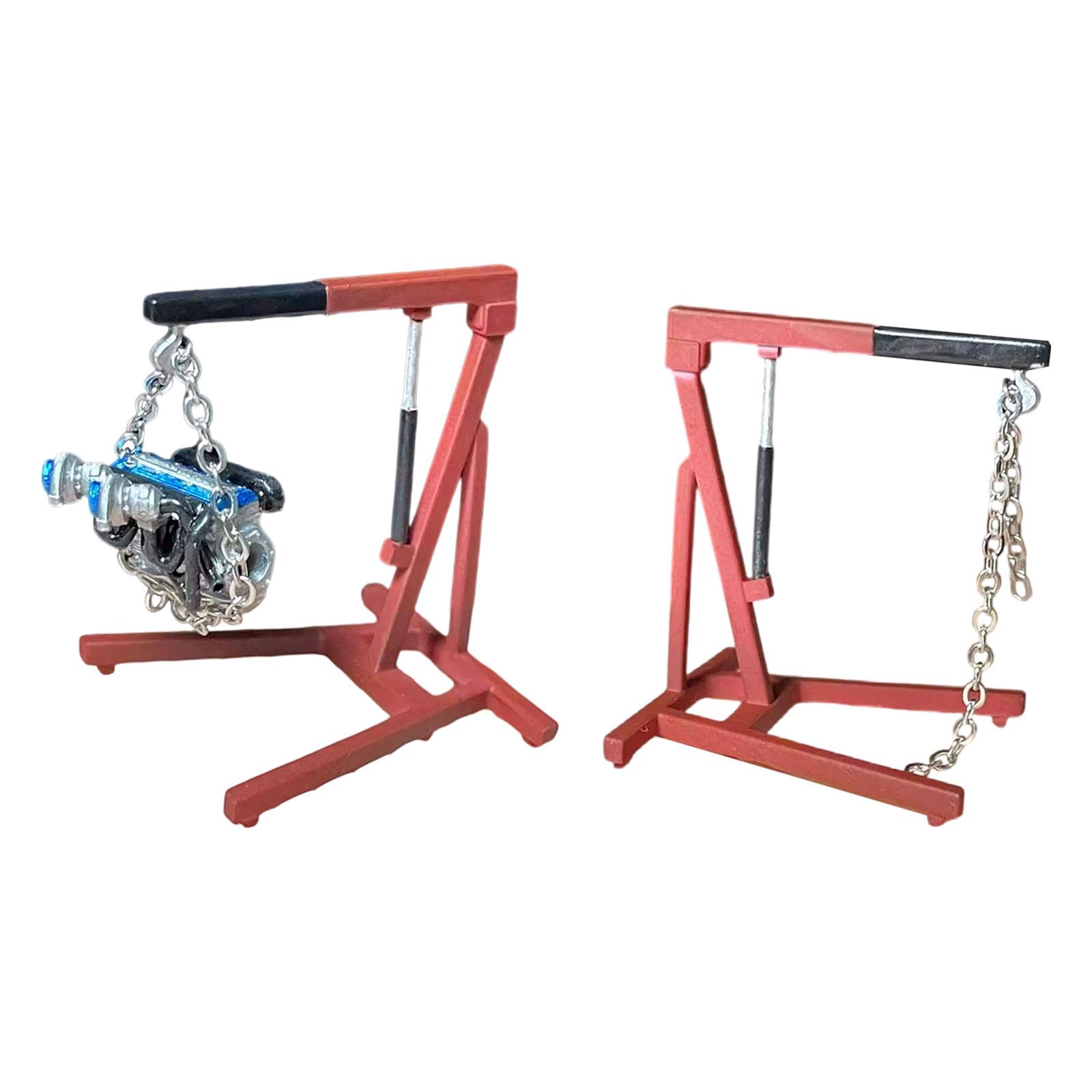 1:64 Diorama Car Engine Crane  – Engine Hoist Crane Bewertung und Preis