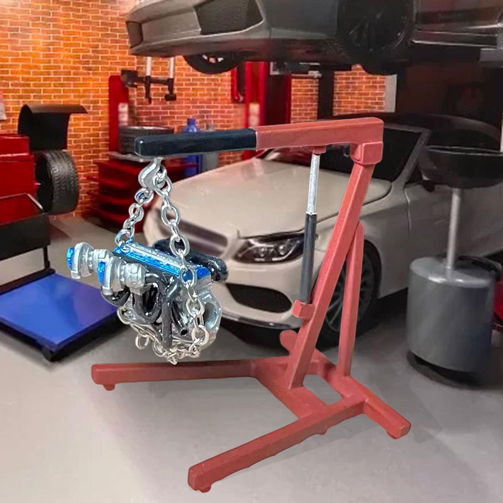 1:64 Diorama Car Engine Crane  – Engine Hoist Crane Bewertung und Preis